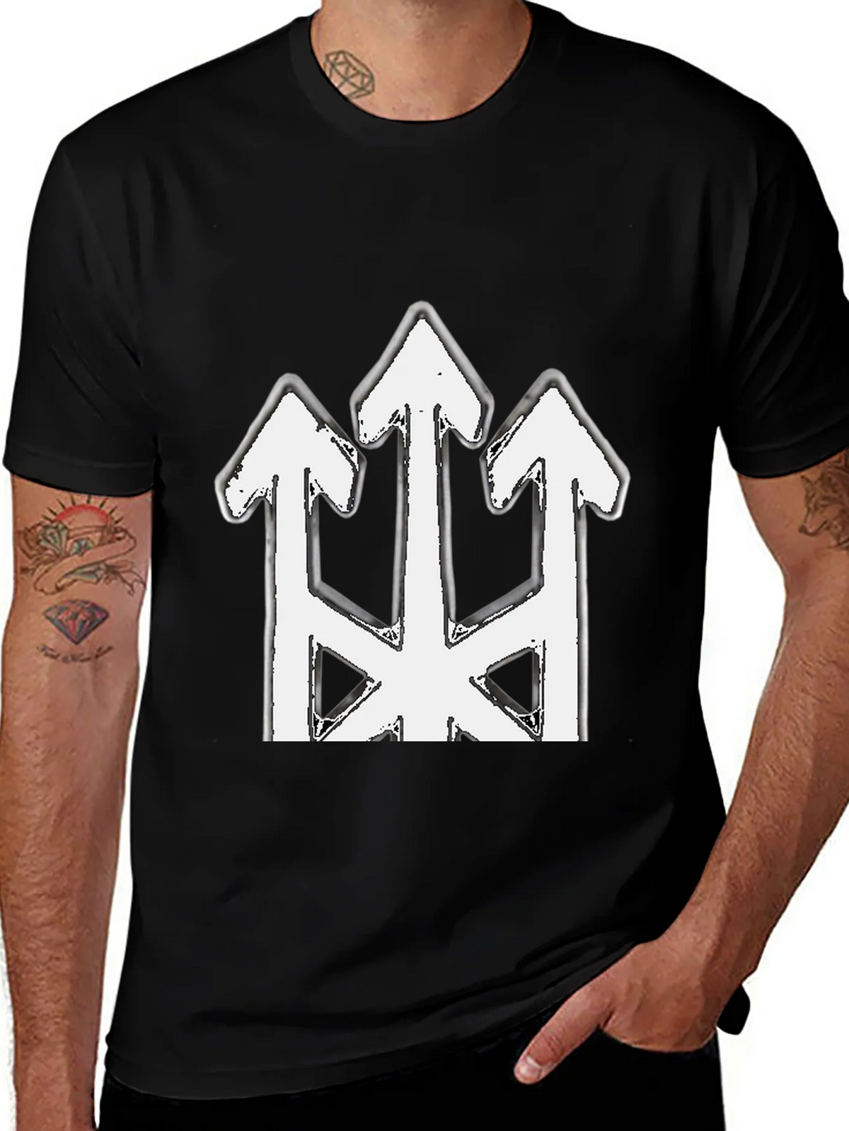 Abstract Arrow T-Shirt - Graphic Tee product image 1