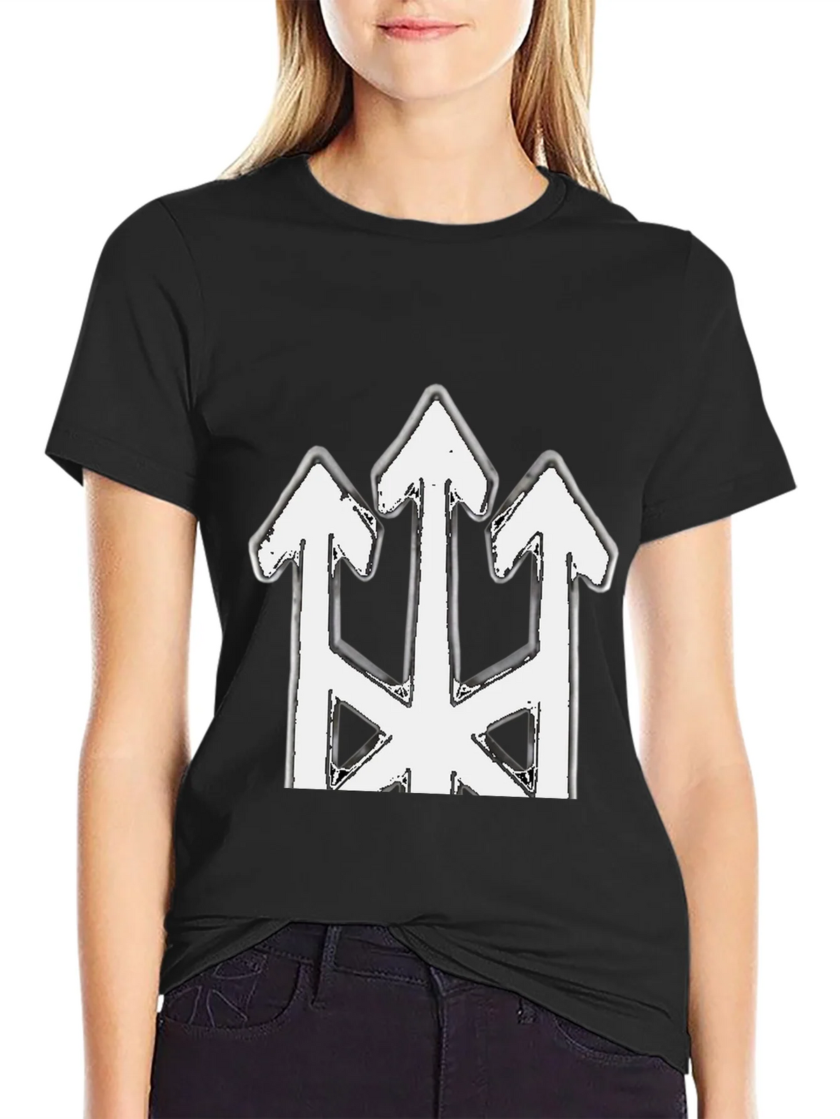 Abstract Arrow T-Shirt - Graphic Tee product image 5