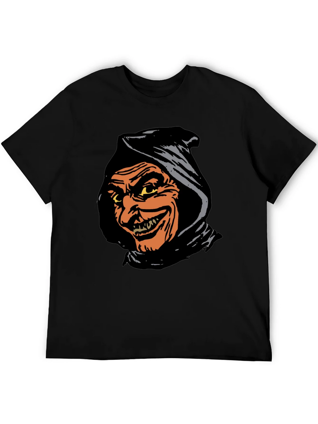 Spooky Grim Reaper Graphic Tee - Black T-Shirt product image 8