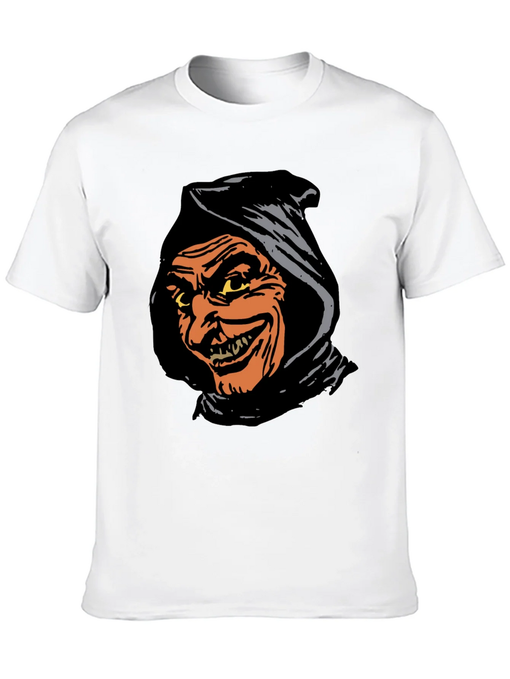 Spooky Grim Reaper Graphic Tee - Black T-Shirt product image 12