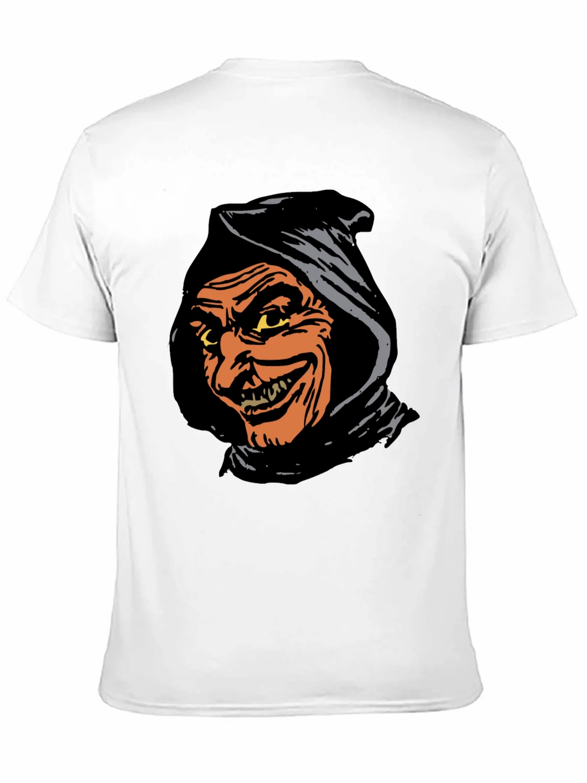 Spooky Grim Reaper Graphic Tee - Black T-Shirt product image 2