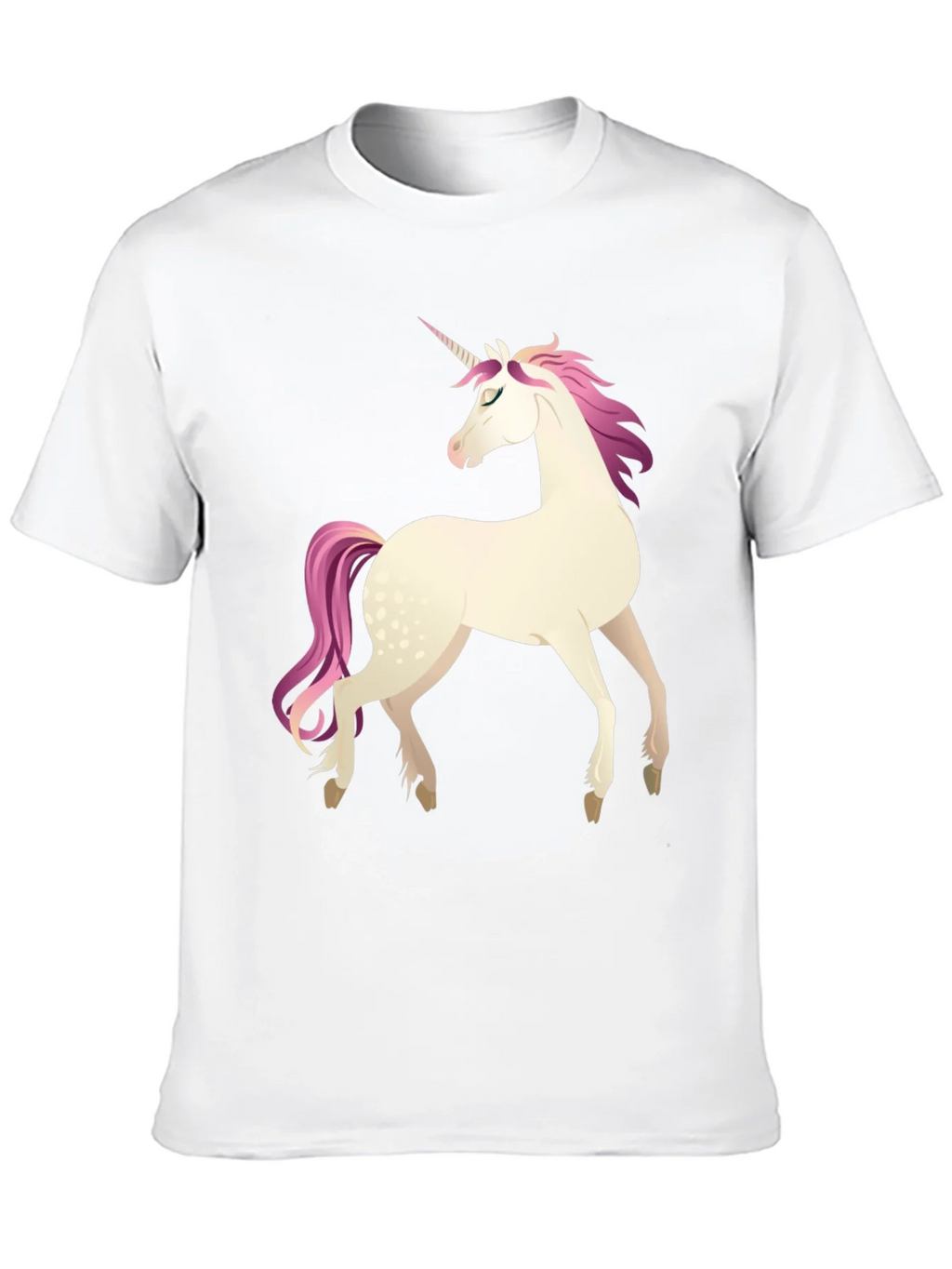 Unicorn Graphic Tee - Black Cotton Blend Shirt product image 12