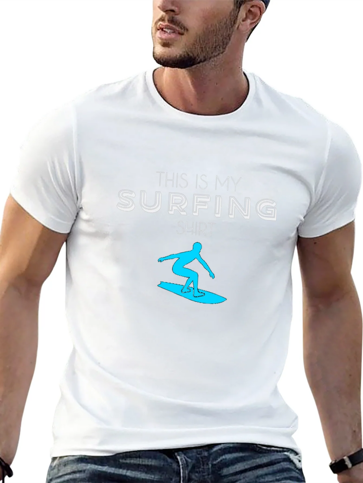 Surfing Shirt - Unisex Cotton Tee product image 4