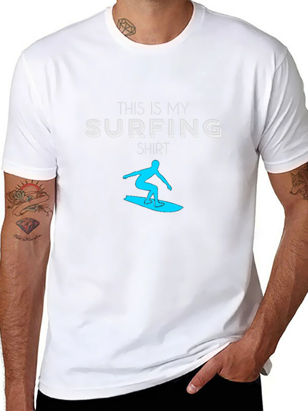 Surfing Shirt - Unisex Cotton Tee product image 10