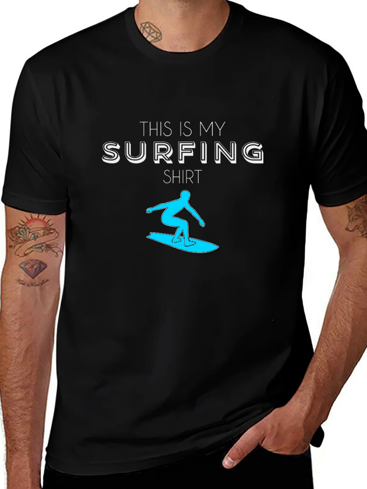 Surfing Shirt - Unisex Cotton Tee product image 1