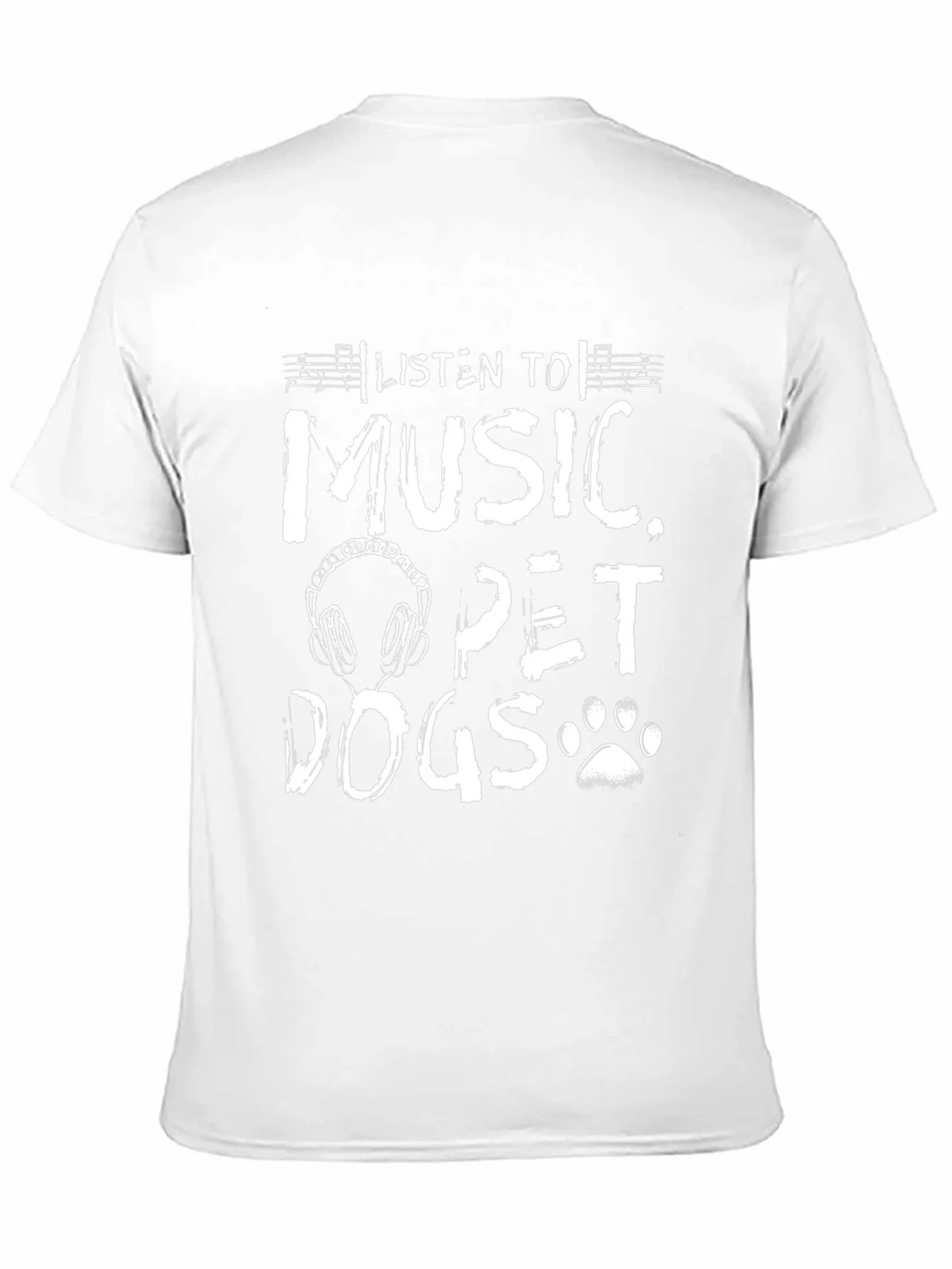 Listen to Music Pet Dogs T-Shirt product image 1