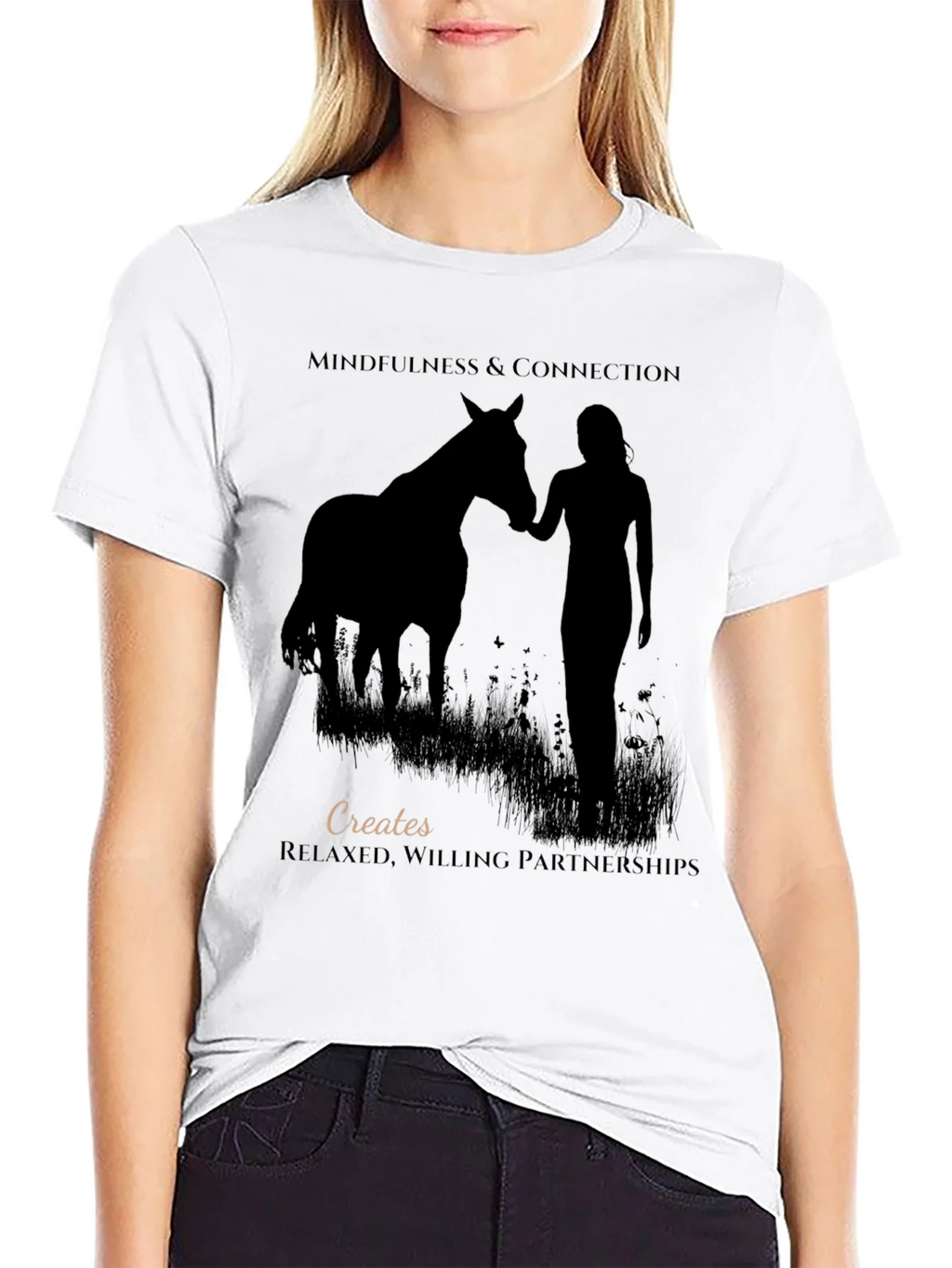 Mindfulness Horse Connection T-Shirt product image 11