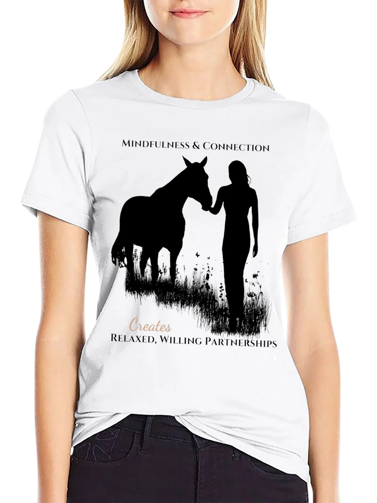 Mindfulness Horse Connection T-Shirt product image 11