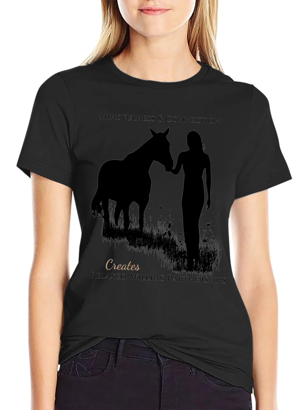 Mindfulness Horse Connection T-Shirt product image 5