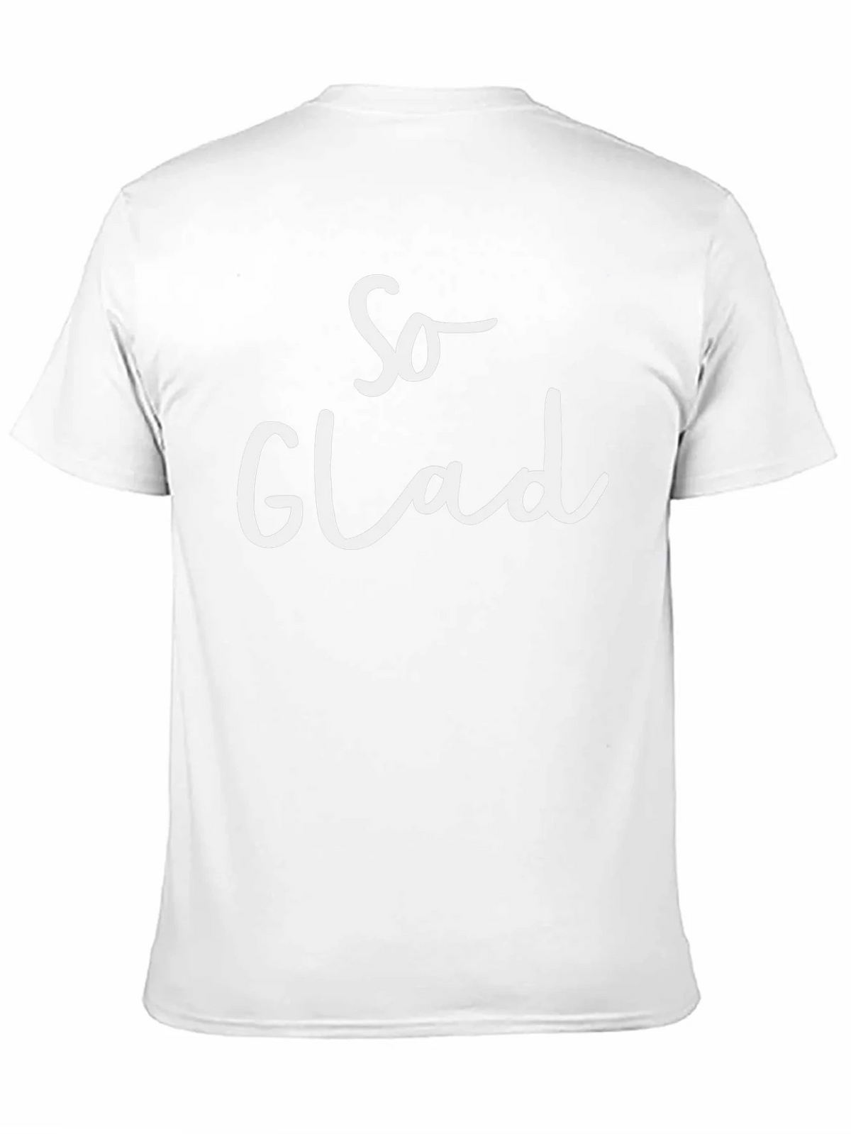 So Glad Graphic Tee - Black Short Sleeve product image 2