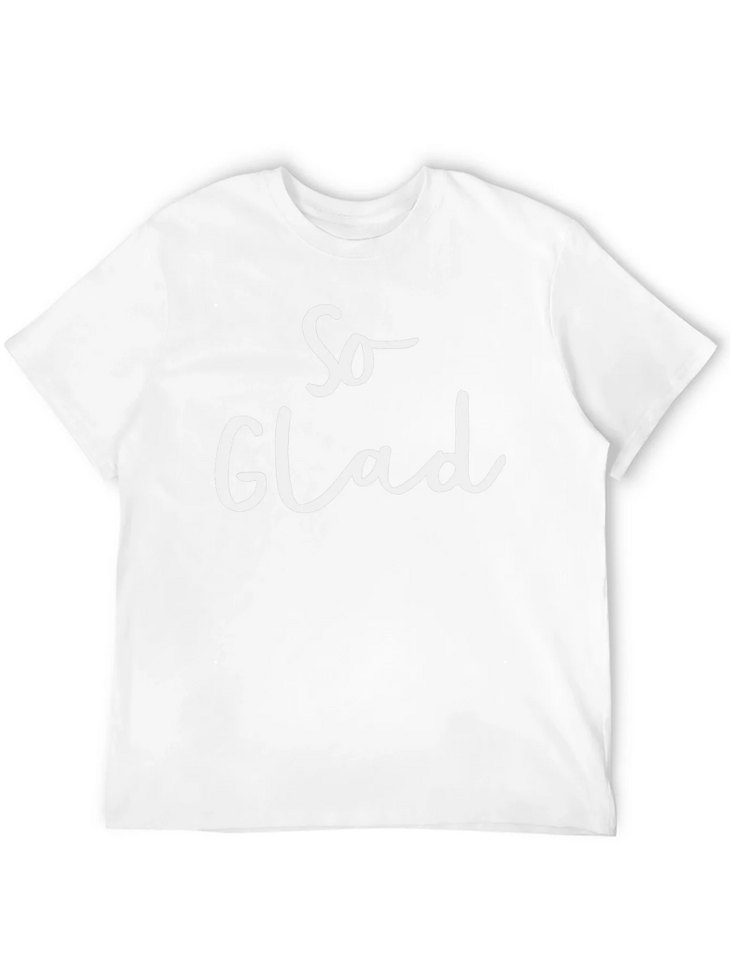 So Glad Graphic Tee - Black Short Sleeve product image 3