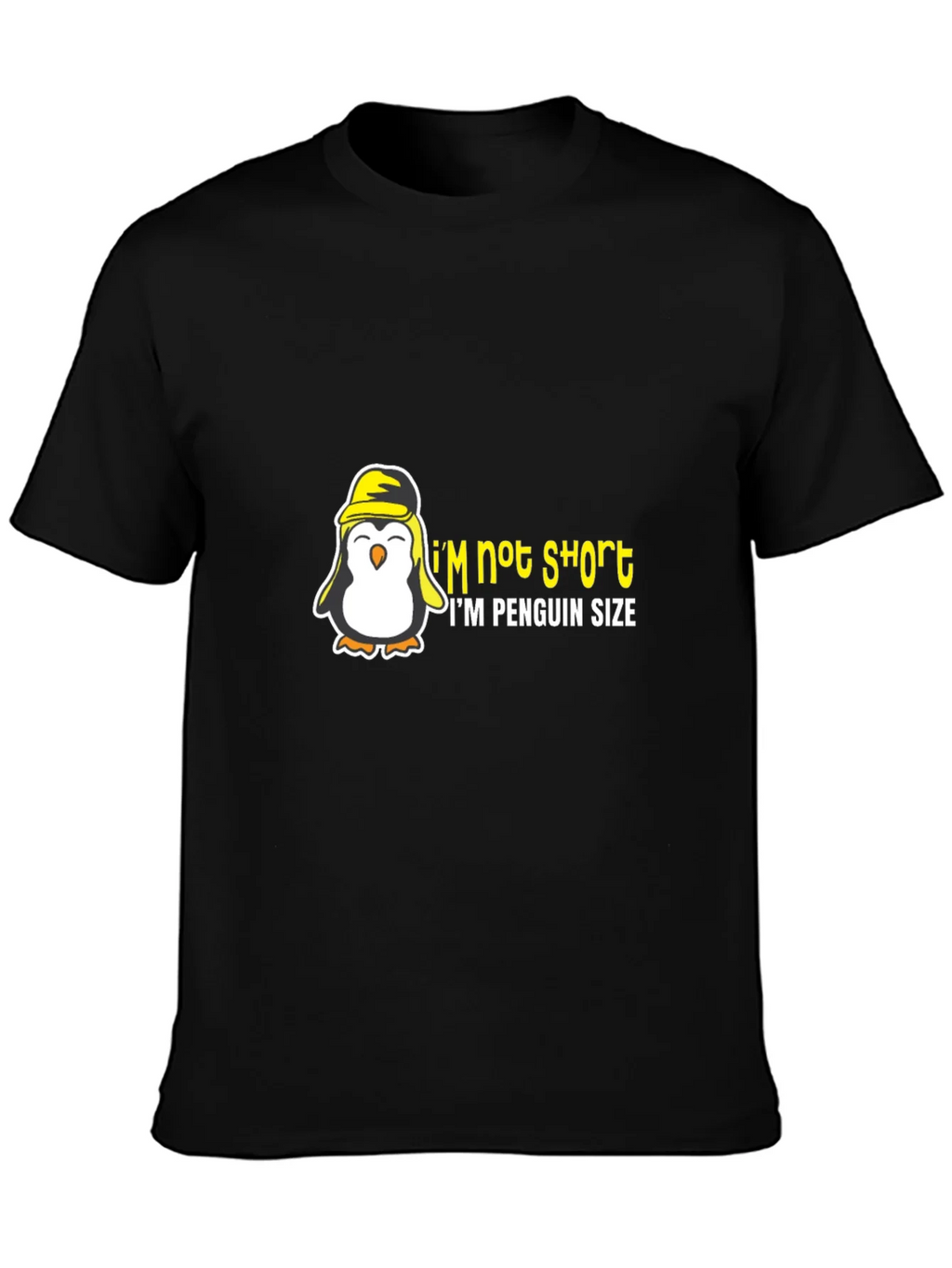 Penguin Size Humor Graphic T-Shirt product image 6