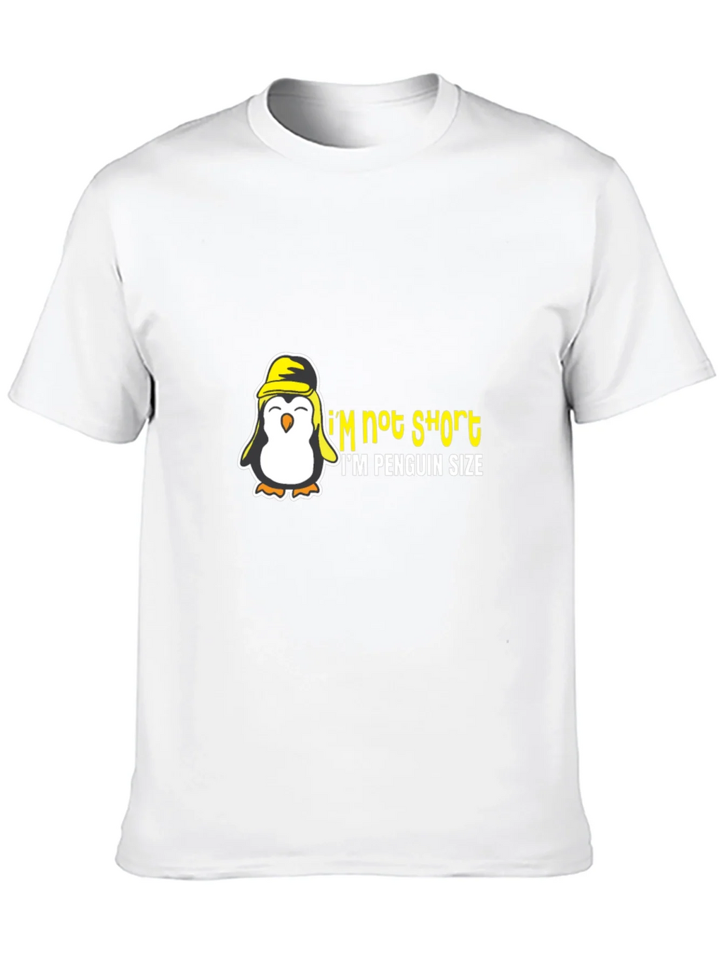 Penguin Size Humor Graphic T-Shirt product image 12