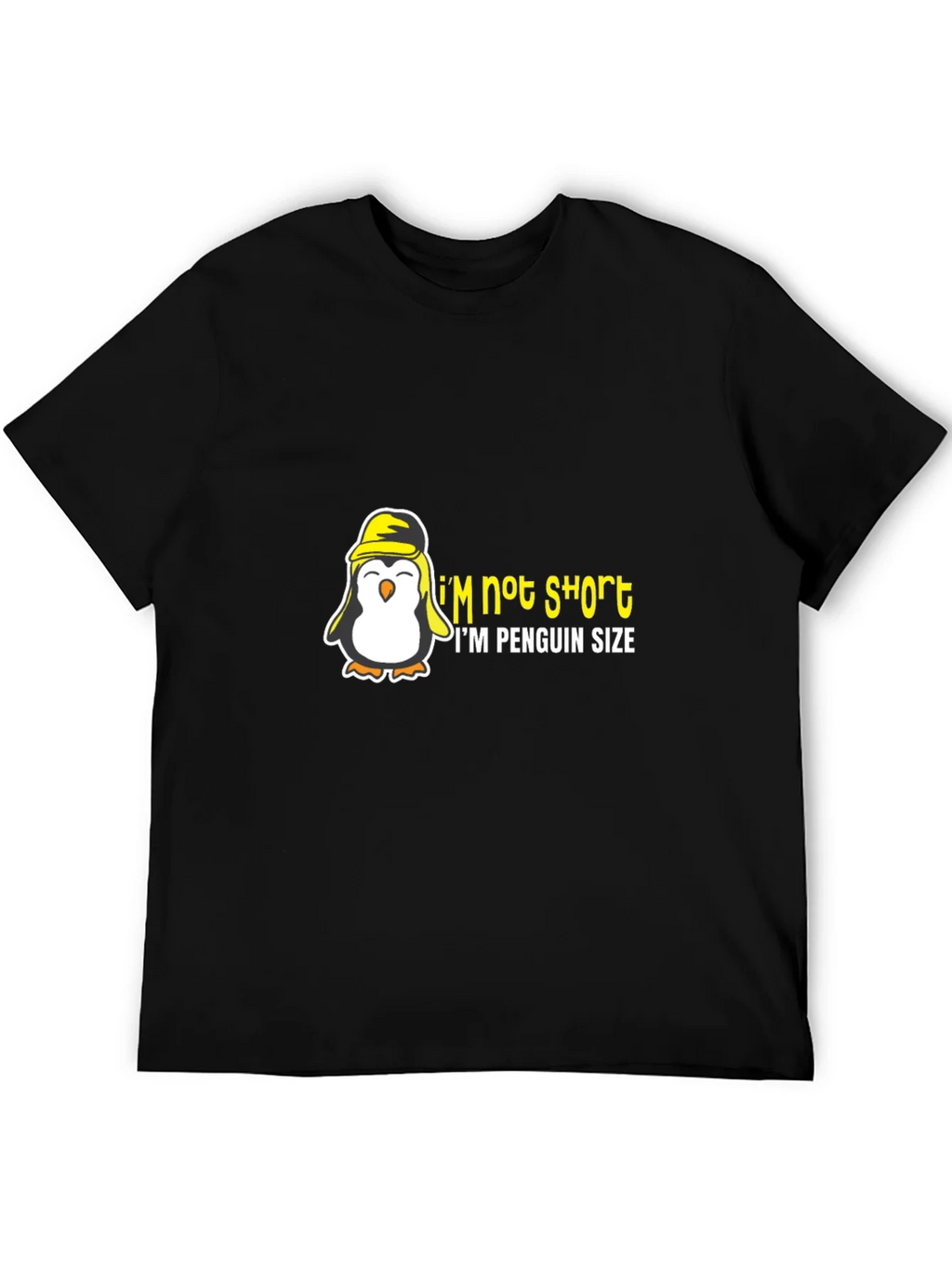 Penguin Size Humor Graphic T-Shirt product image 8