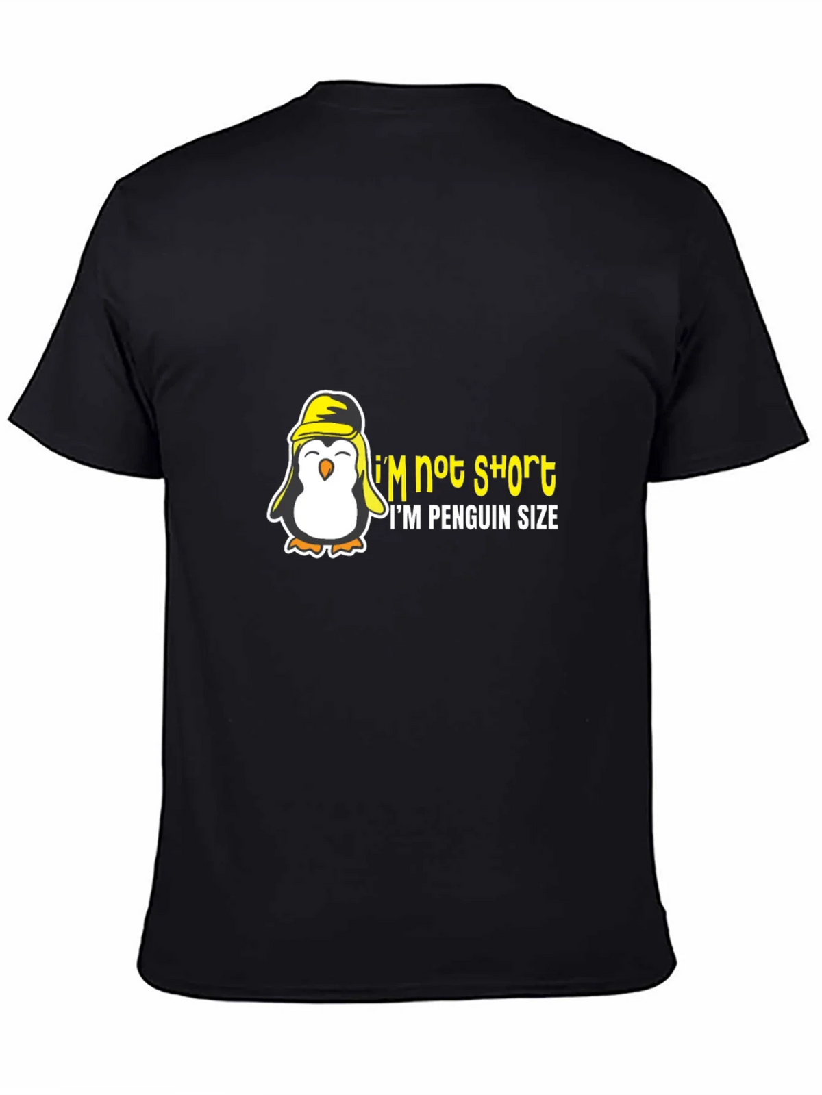 Penguin Size Humor Graphic T-Shirt product image 7