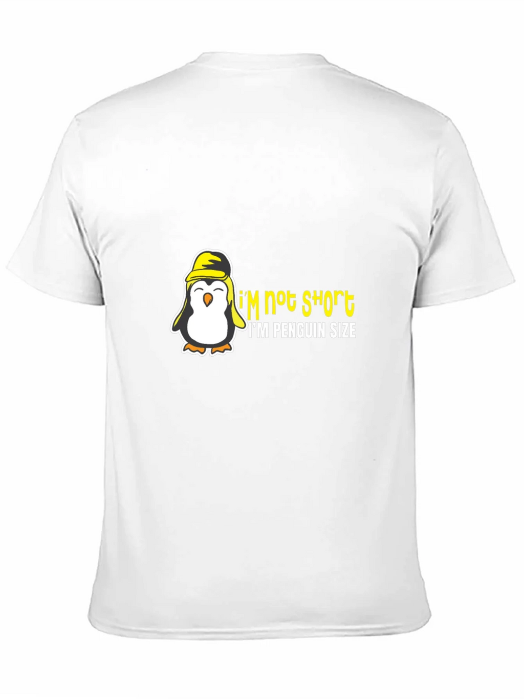Penguin Size Humor Graphic T-Shirt product image 2