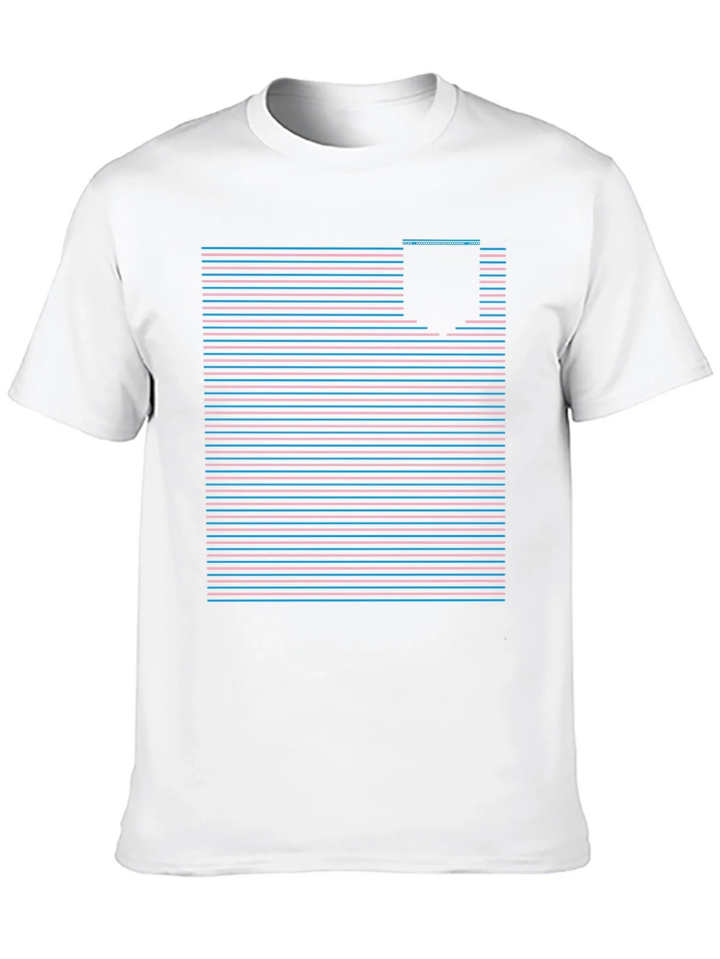 Retro Striped Pocket Tee - Classic Style product image 12