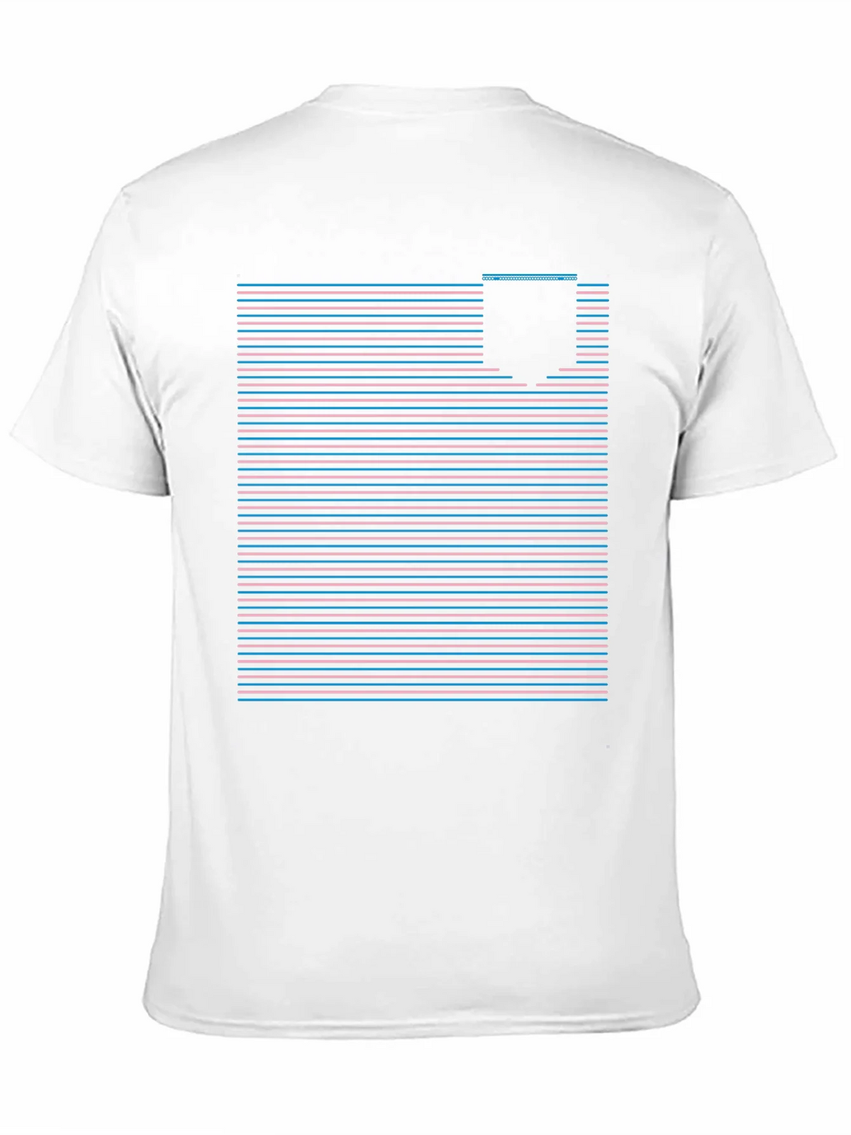 Retro Striped Pocket Tee - Classic Style product image 2