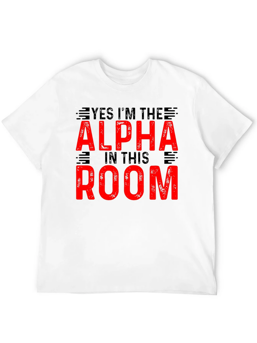 Alpha in The Room Graphic Tee - Black Cotton T-Shirt product image 3