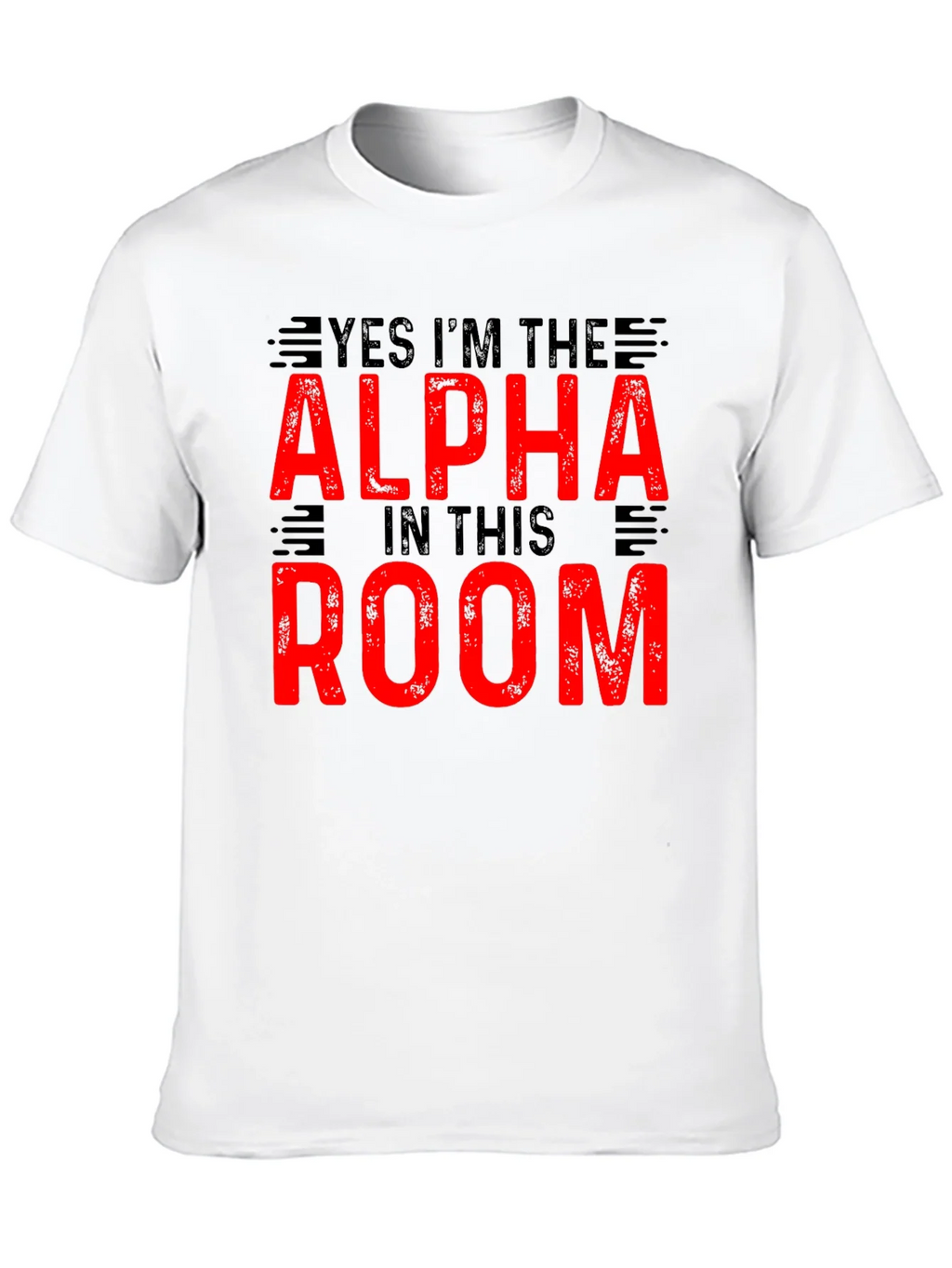 Alpha in The Room Graphic Tee - Black Cotton T-Shirt product image 12