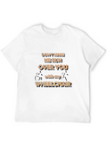 Funny Wheelchair T-Shirt: Dont Make Me Run Over You product image 1