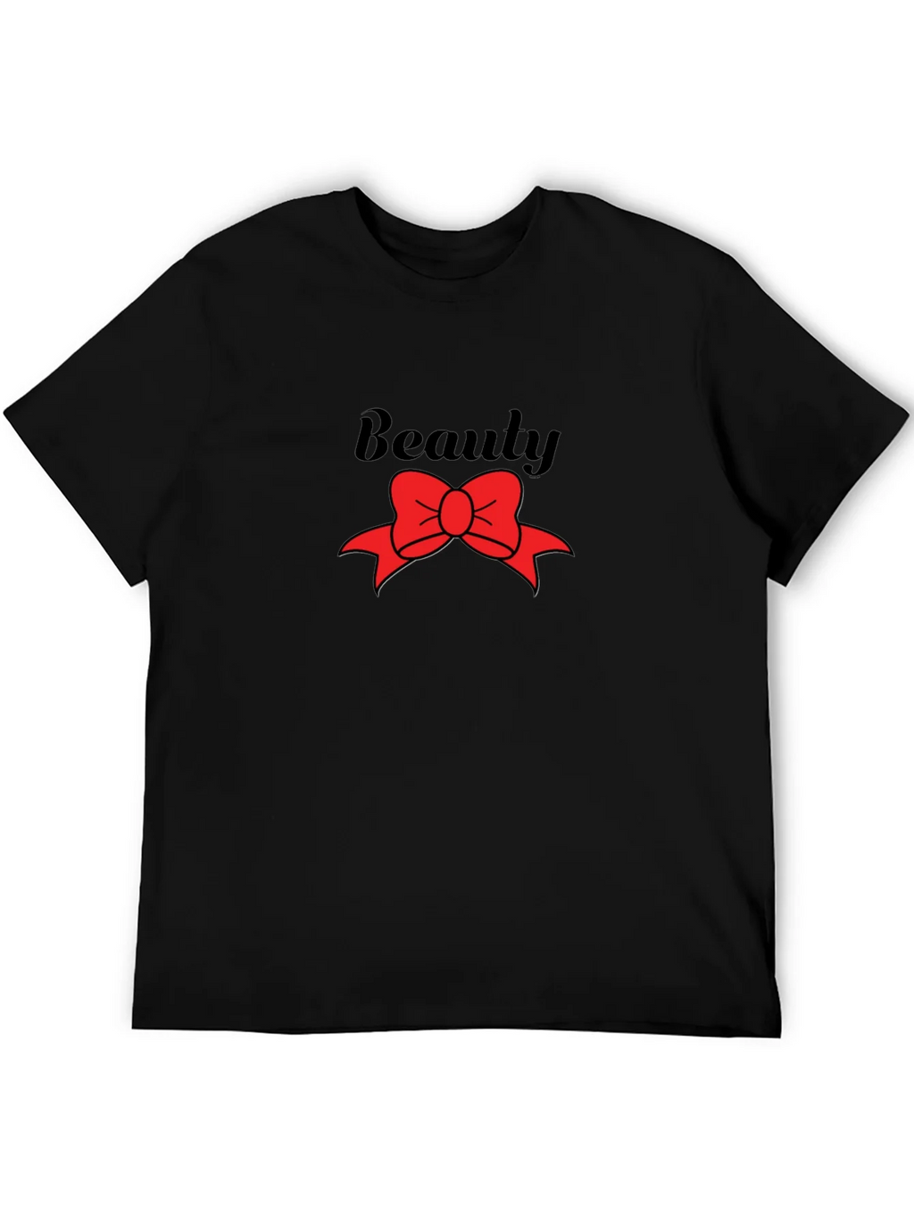 Beauty Red Bow Graphic T-Shirt product image 8