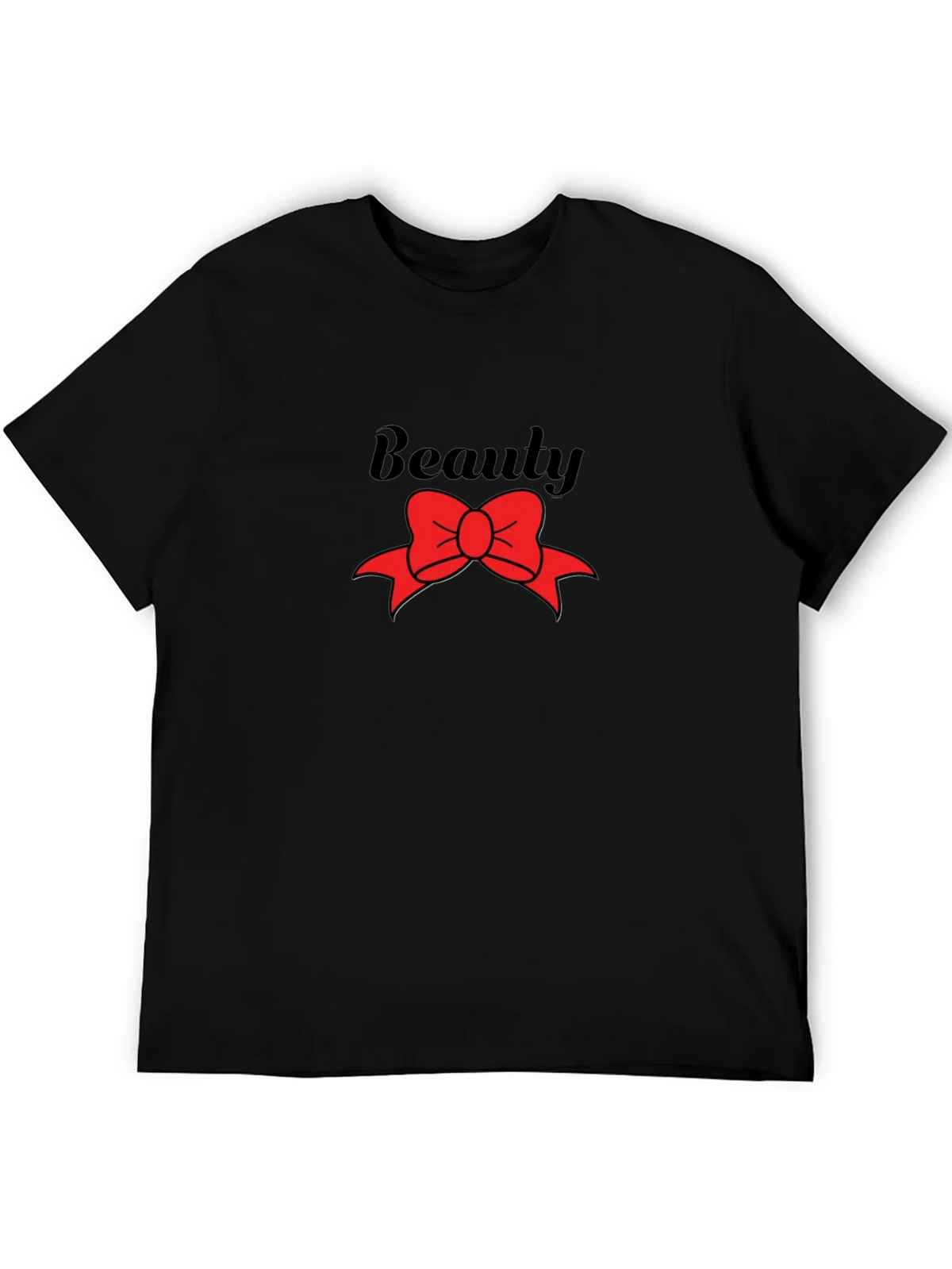 Beauty Red Bow Graphic T-Shirt product image 8