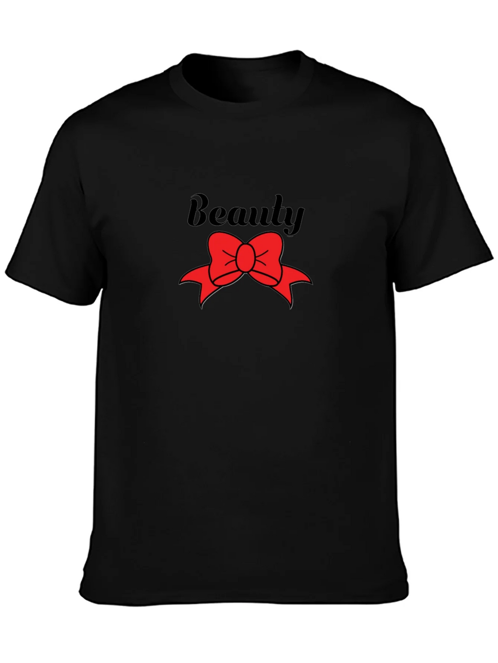 Beauty Red Bow Graphic T-Shirt product image 6