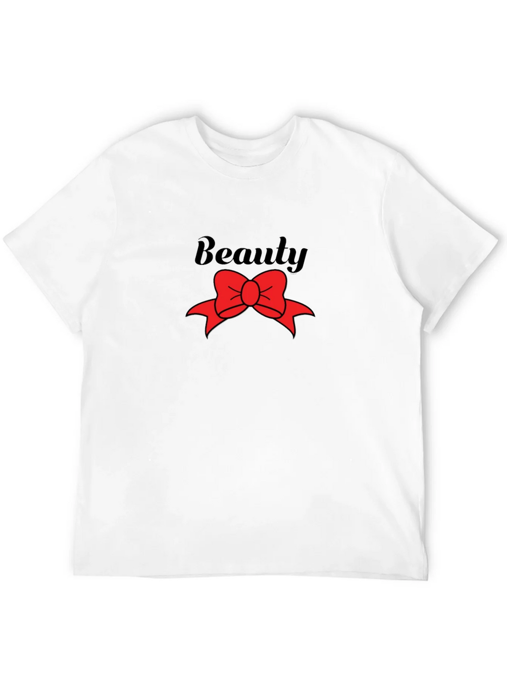 Beauty Red Bow Graphic T-Shirt product image 3