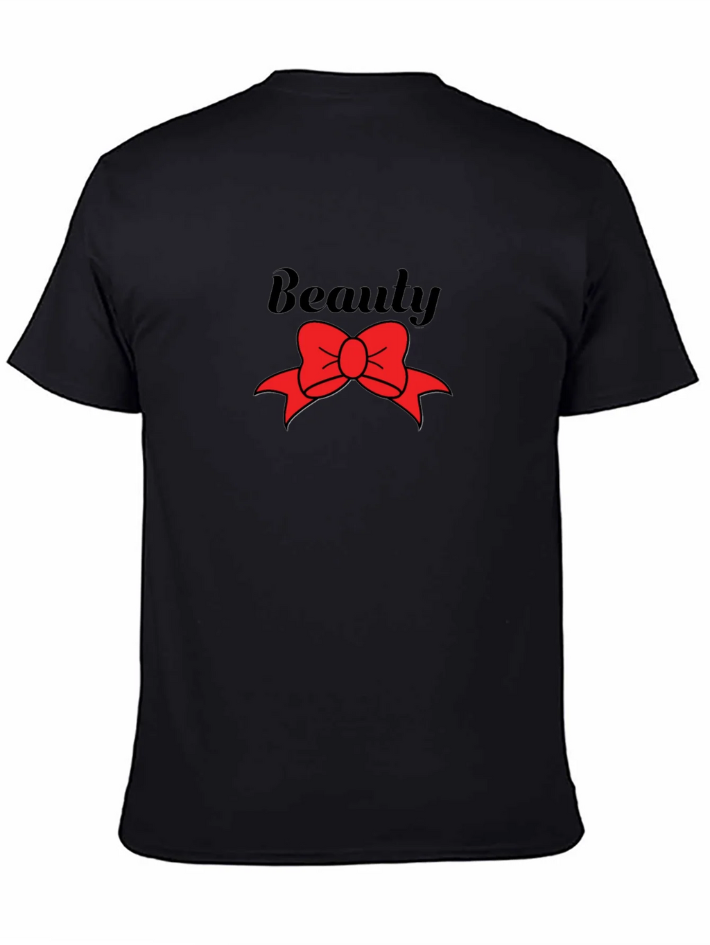 Beauty Red Bow Graphic T-Shirt product image 7