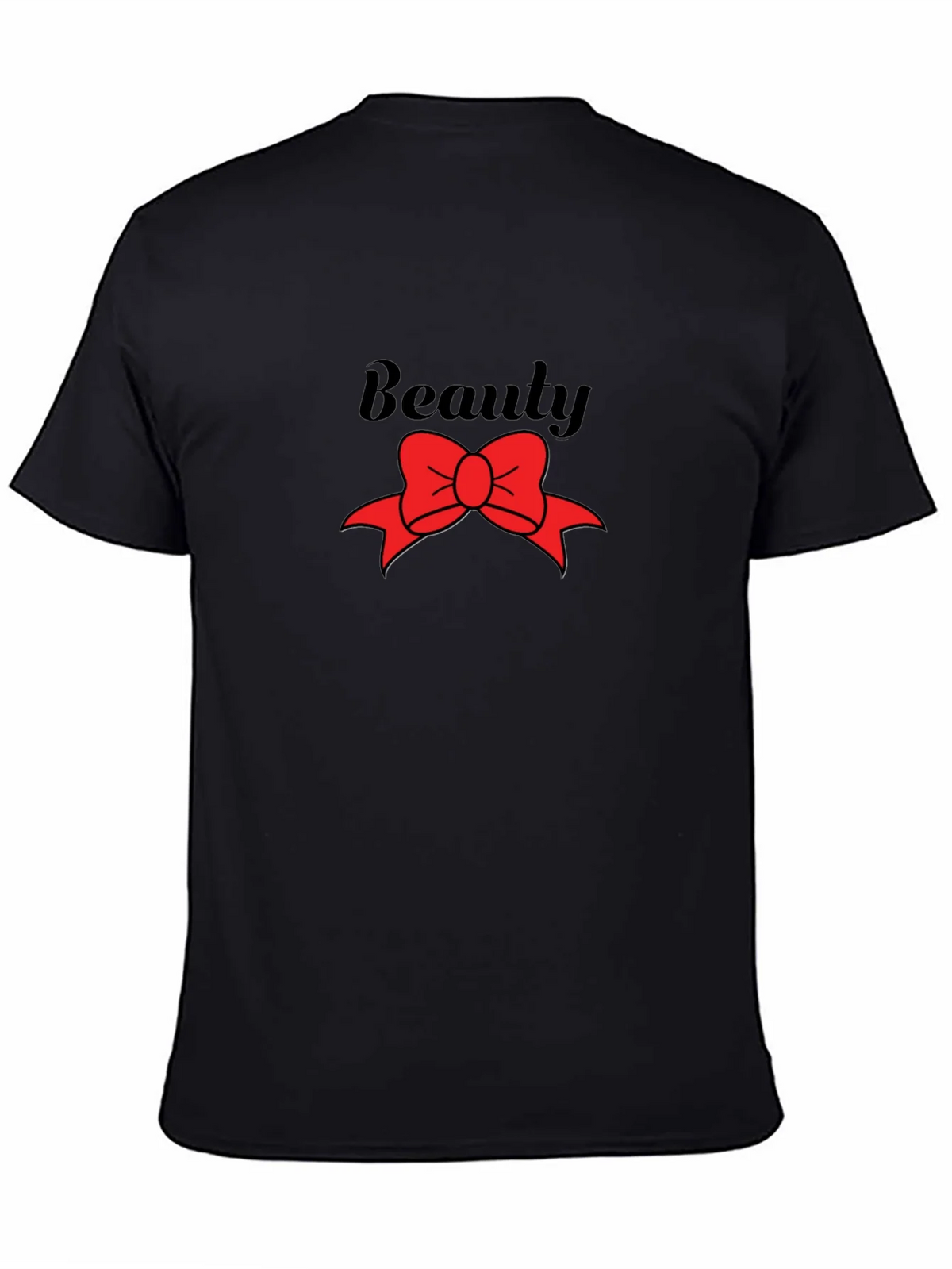 Beauty Red Bow Graphic T-Shirt product image 7