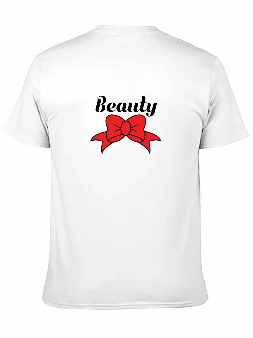 Beauty Red Bow Graphic T-Shirt product image 2
