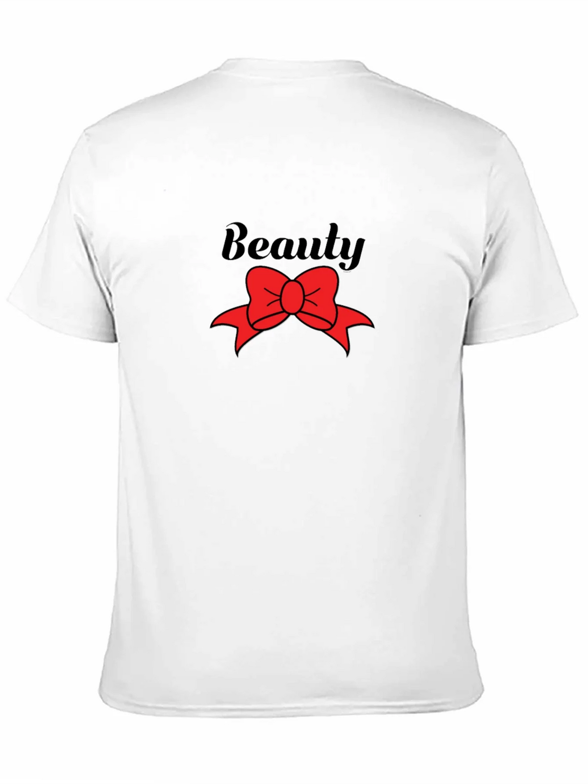Beauty Red Bow Graphic T-Shirt product image 2