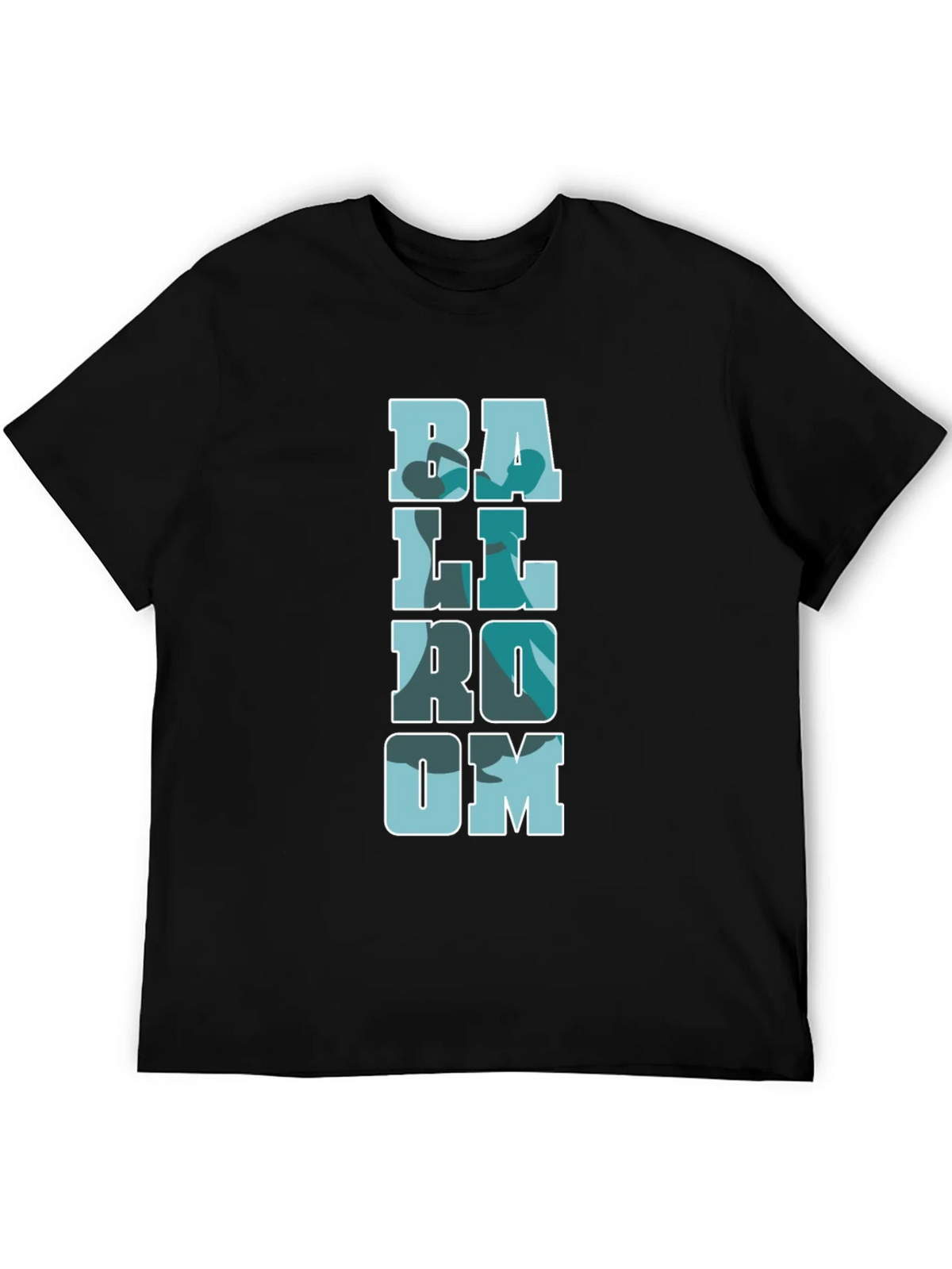 Ballroom Camo Print Black T-Shirt product image 8