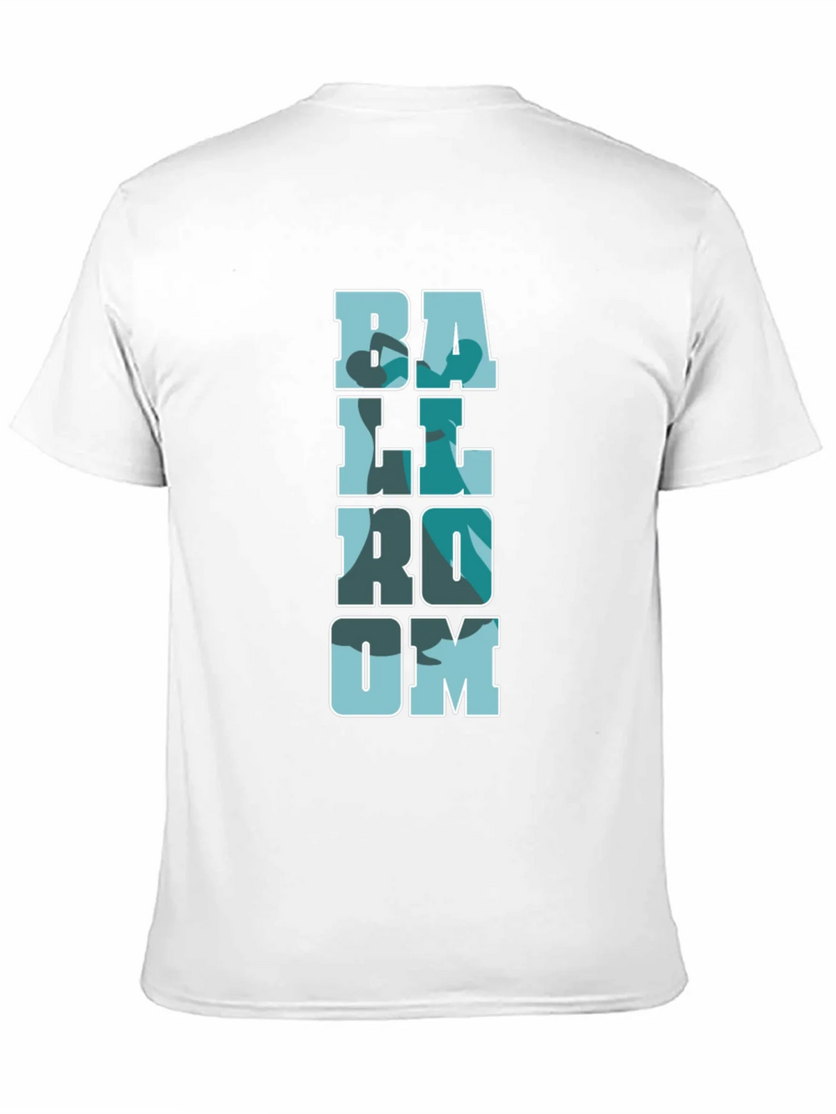 Ballroom Camo Print Black T-Shirt product image 2