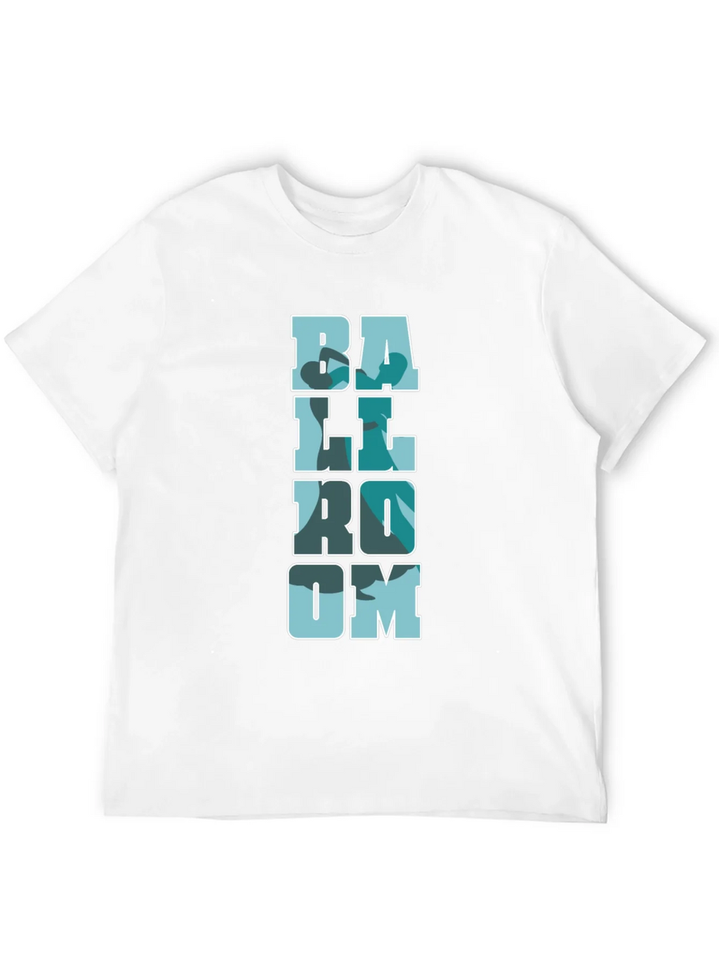 Ballroom Camo Print Black T-Shirt product image 3