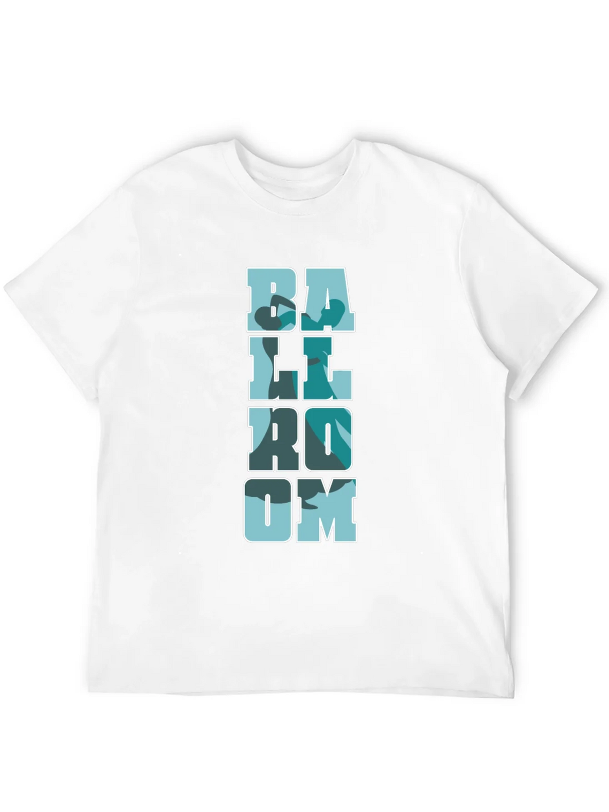 Ballroom Camo Print Black T-Shirt product image 3