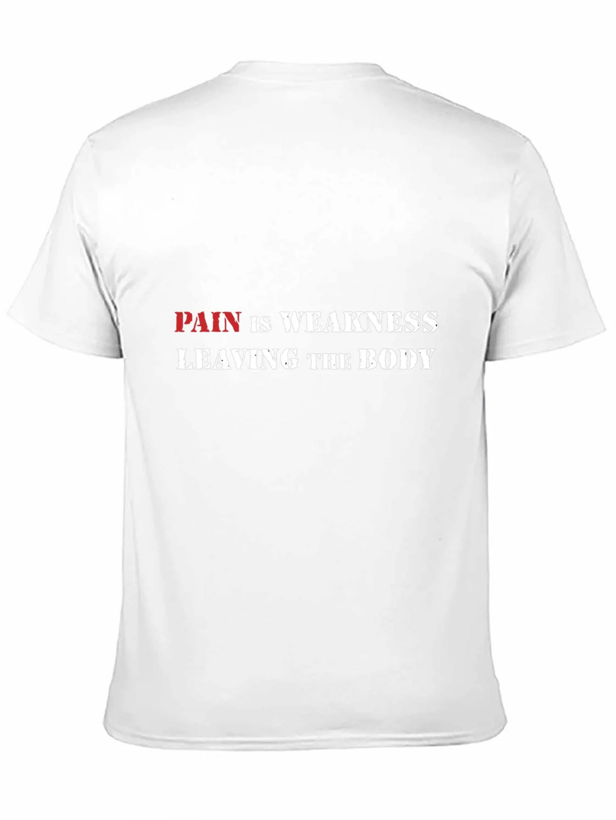 Pain is Weakness Graphic Tee product image 2