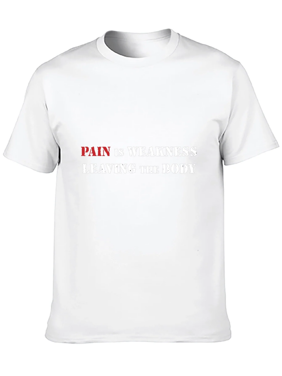Pain is Weakness Graphic Tee product image 12