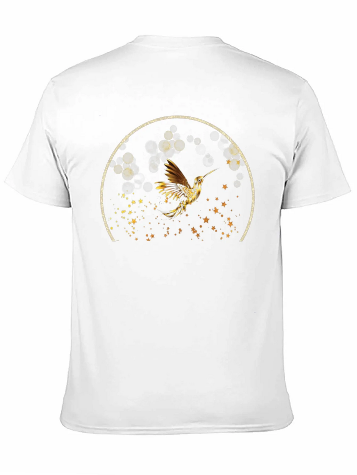 Hummingbird Graphic Tee - Stylish Black T-Shirt product image 2