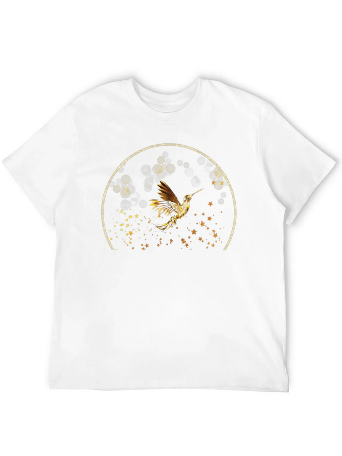 Hummingbird Graphic Tee - Stylish Black T-Shirt product image 3