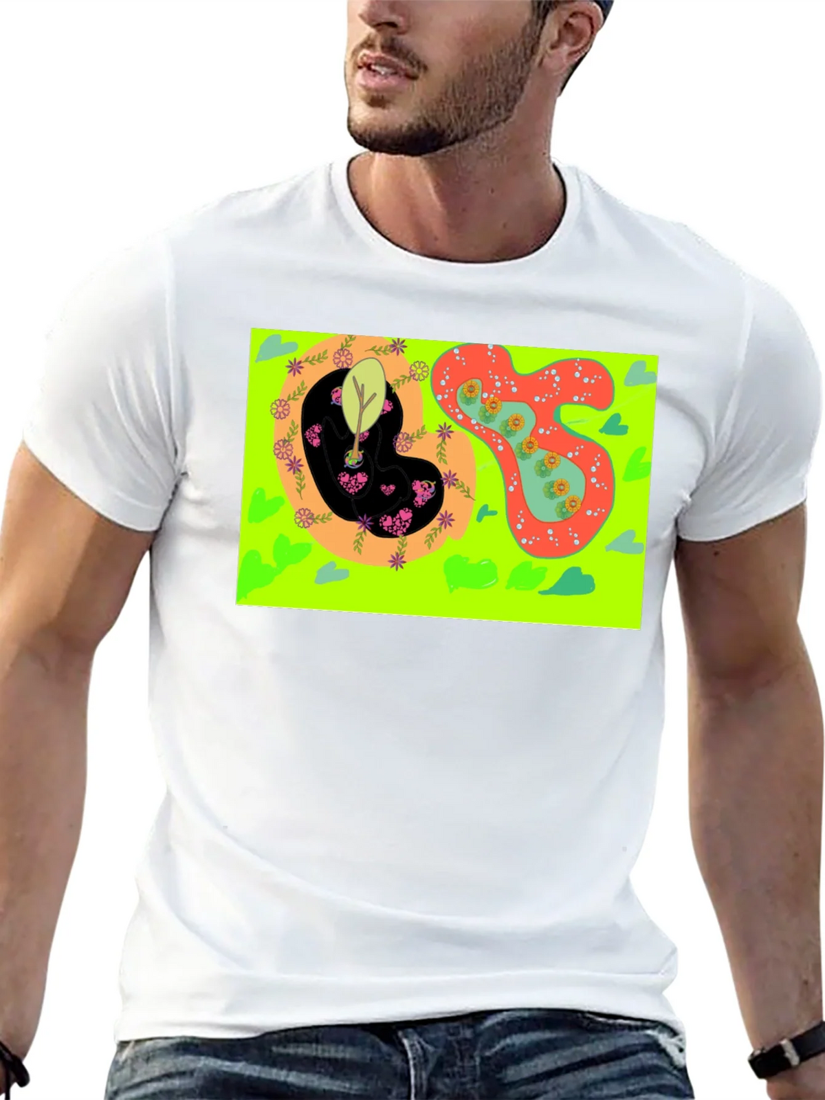 Nature T-Shirt - Modern Art Design product image 4