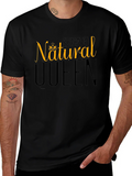 Natural Queen Graphic Tee - Black product image 1