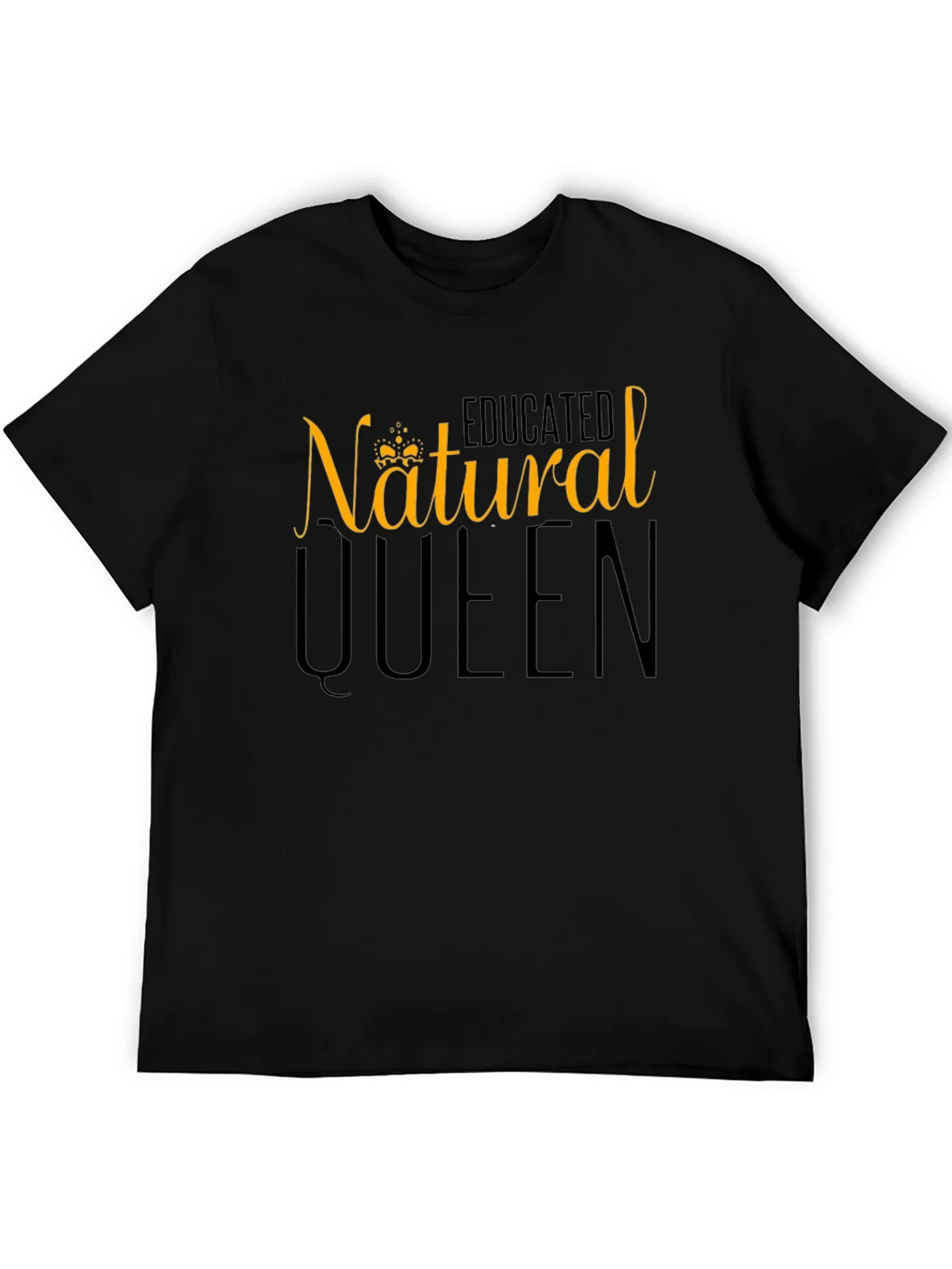 Natural Queen Graphic Tee - Black product image 8