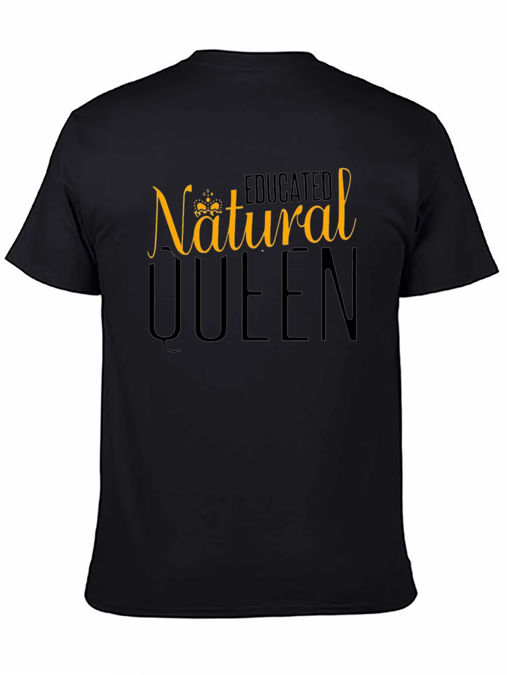 Natural Queen Graphic Tee - Black product image 7