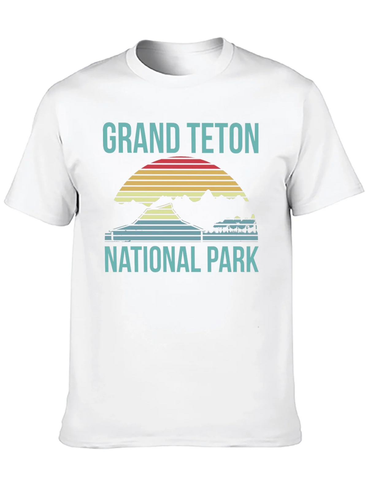 Grand Teton National Park T-Shirt Retro Style product image 12