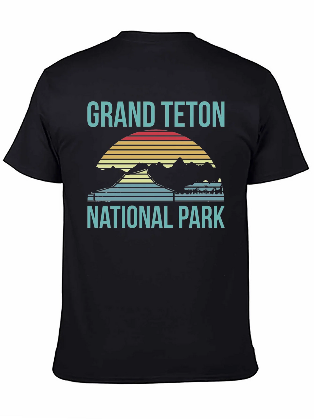 Grand Teton National Park T-Shirt Retro Style product image 7