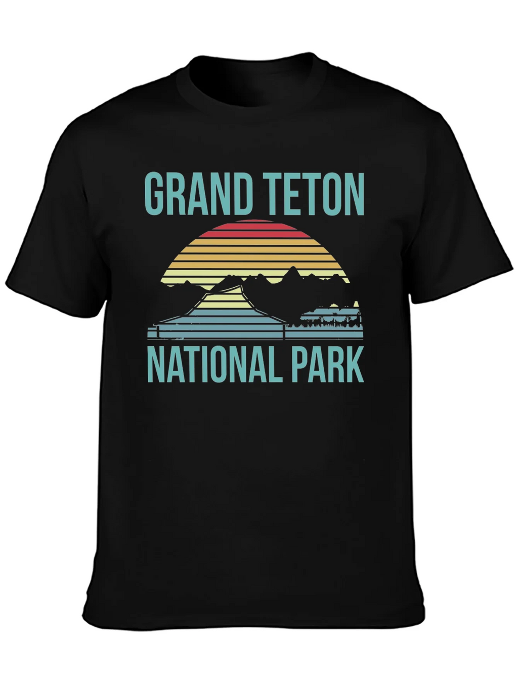 Grand Teton National Park T-Shirt Retro Style product image 6