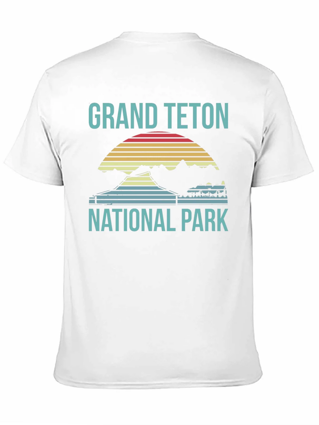 Grand Teton National Park T-Shirt Retro Style product image 2