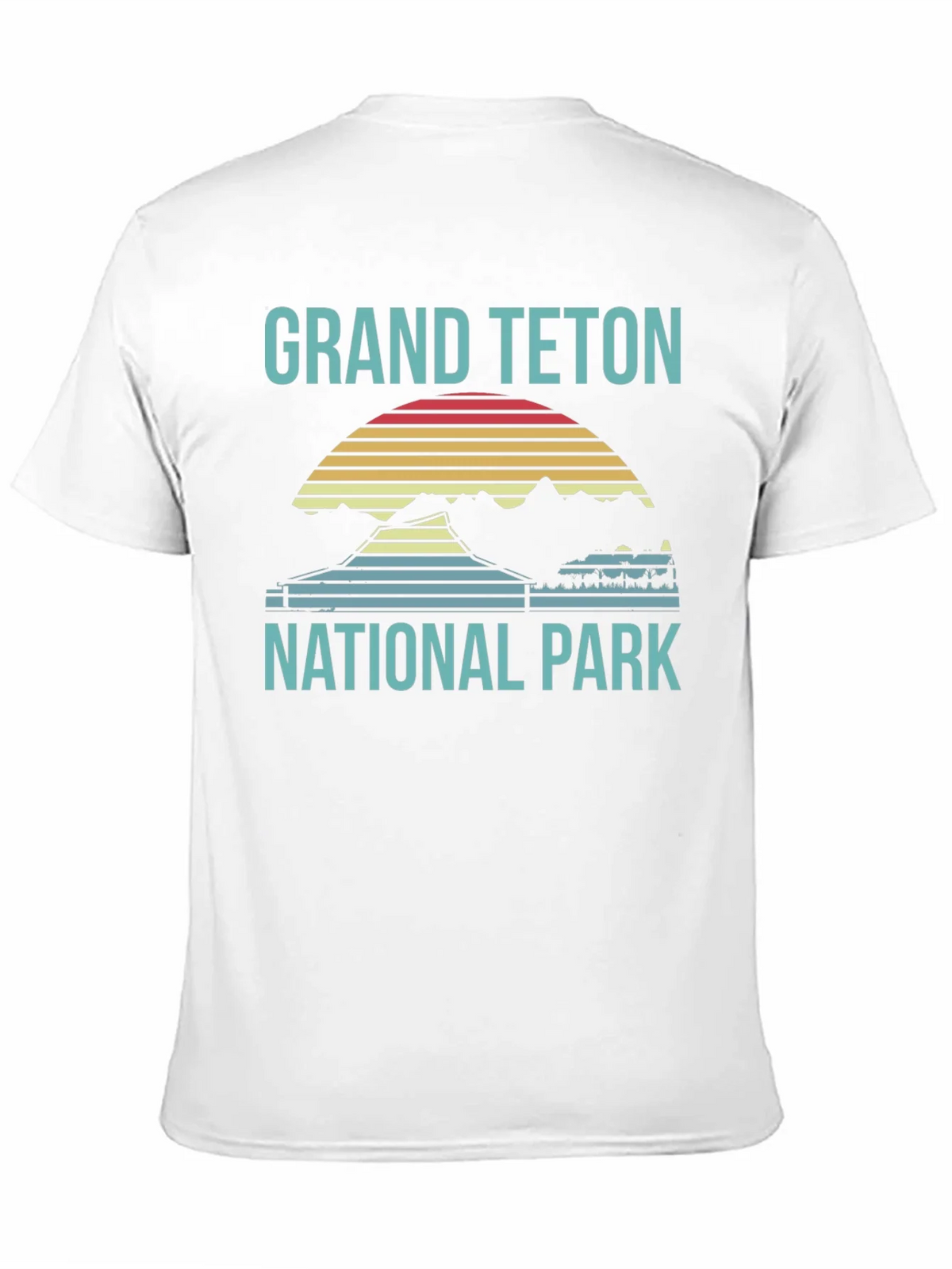 Grand Teton National Park T-Shirt Retro Style product image 2